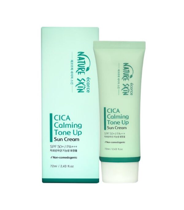 Nature Skin CICA Calming Tone Up Sun Cream SPF50+ PA+++